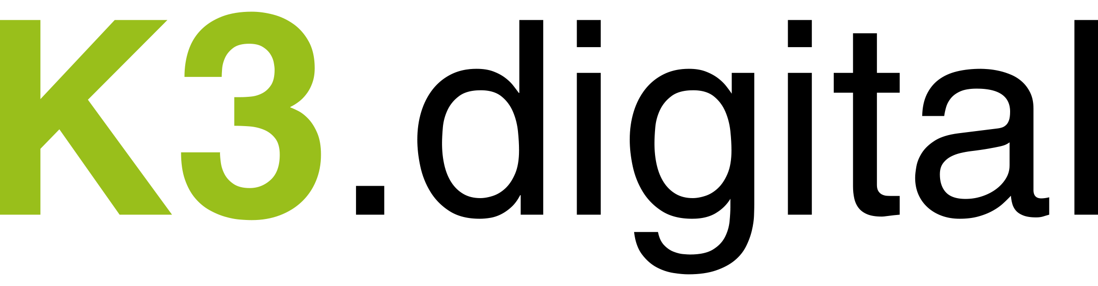 Kontakt Logo K3.digital